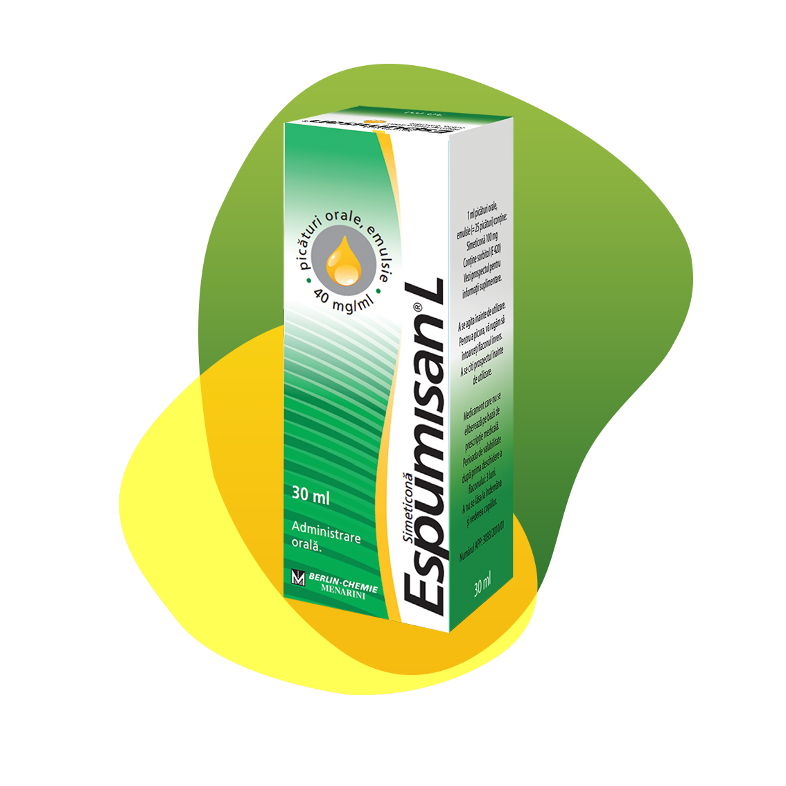 Packaging of Espumisan